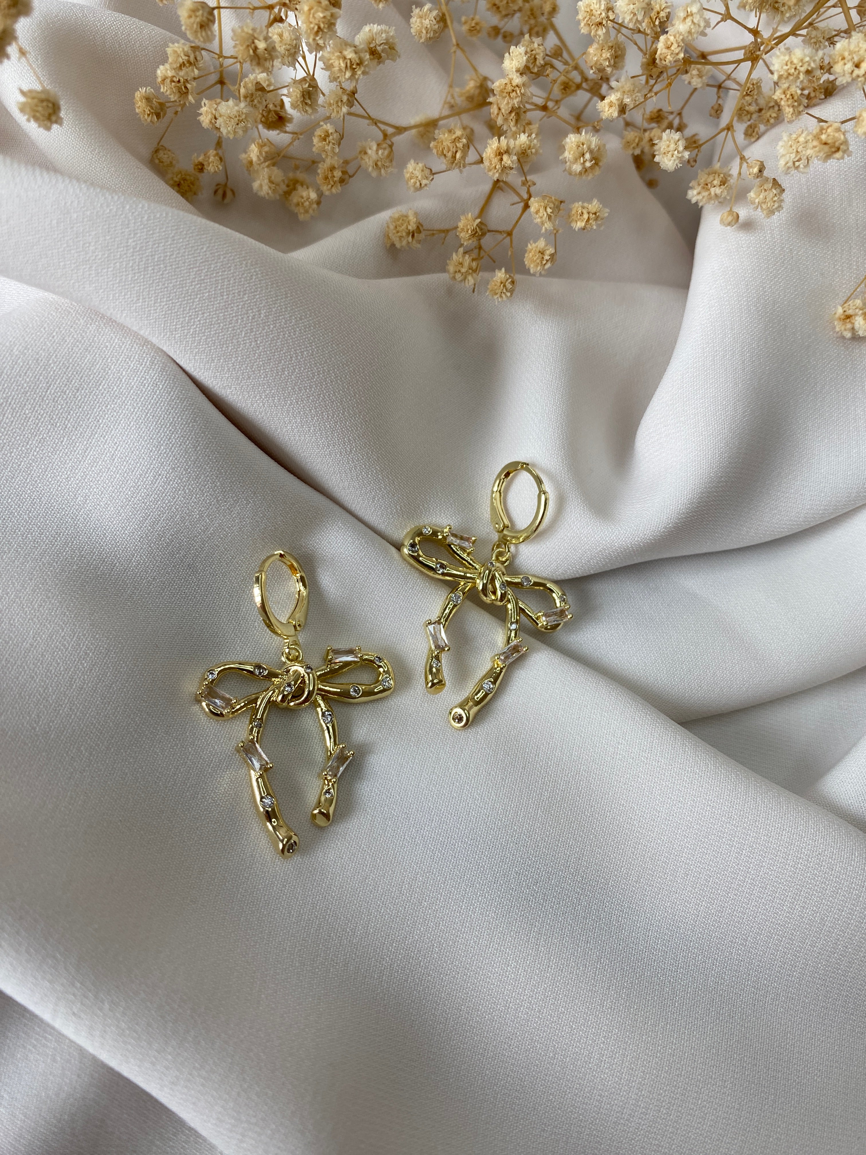 Fiyonk Gold Küpe