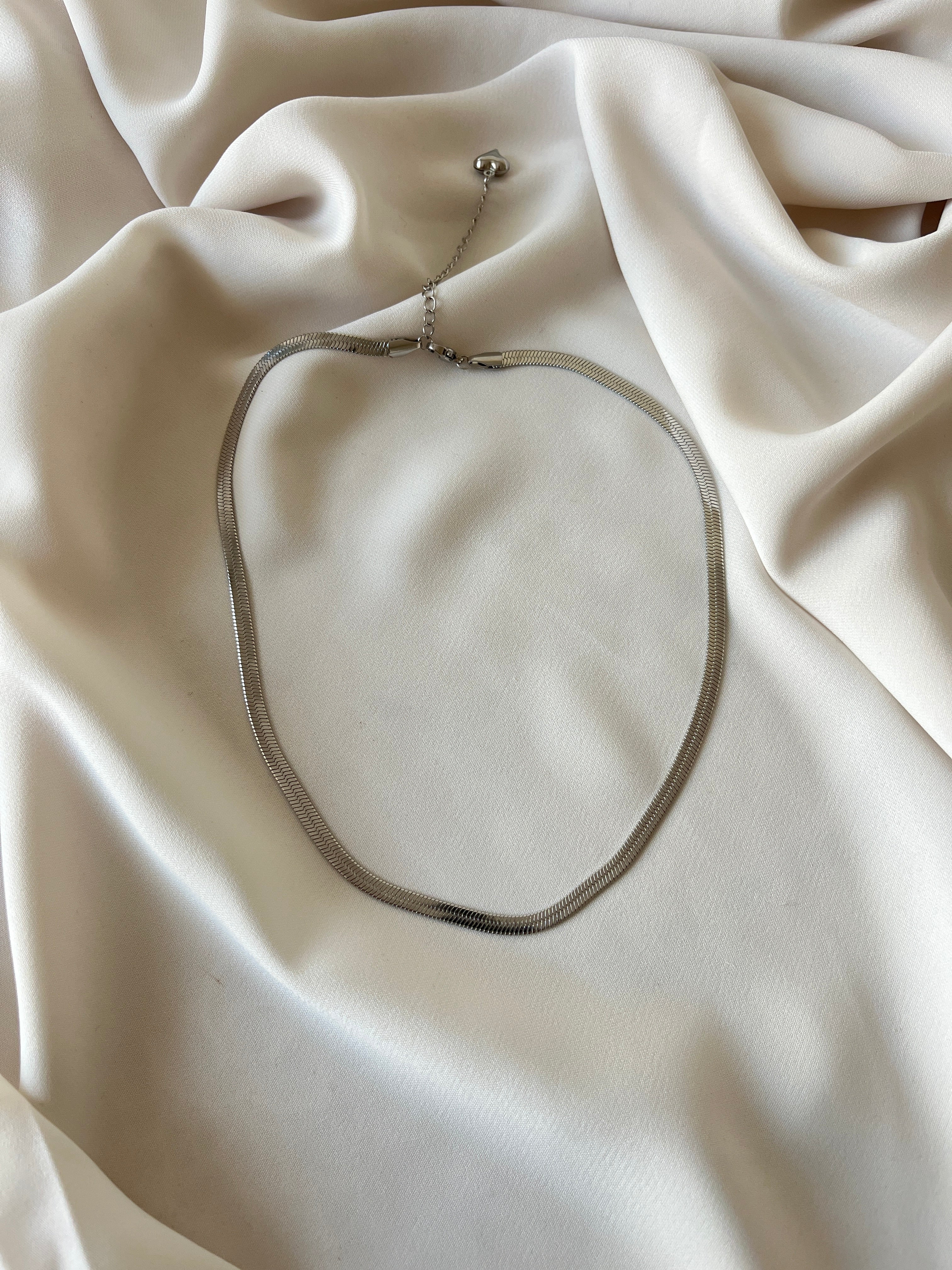 İtalyan Zincir Kolye Silver