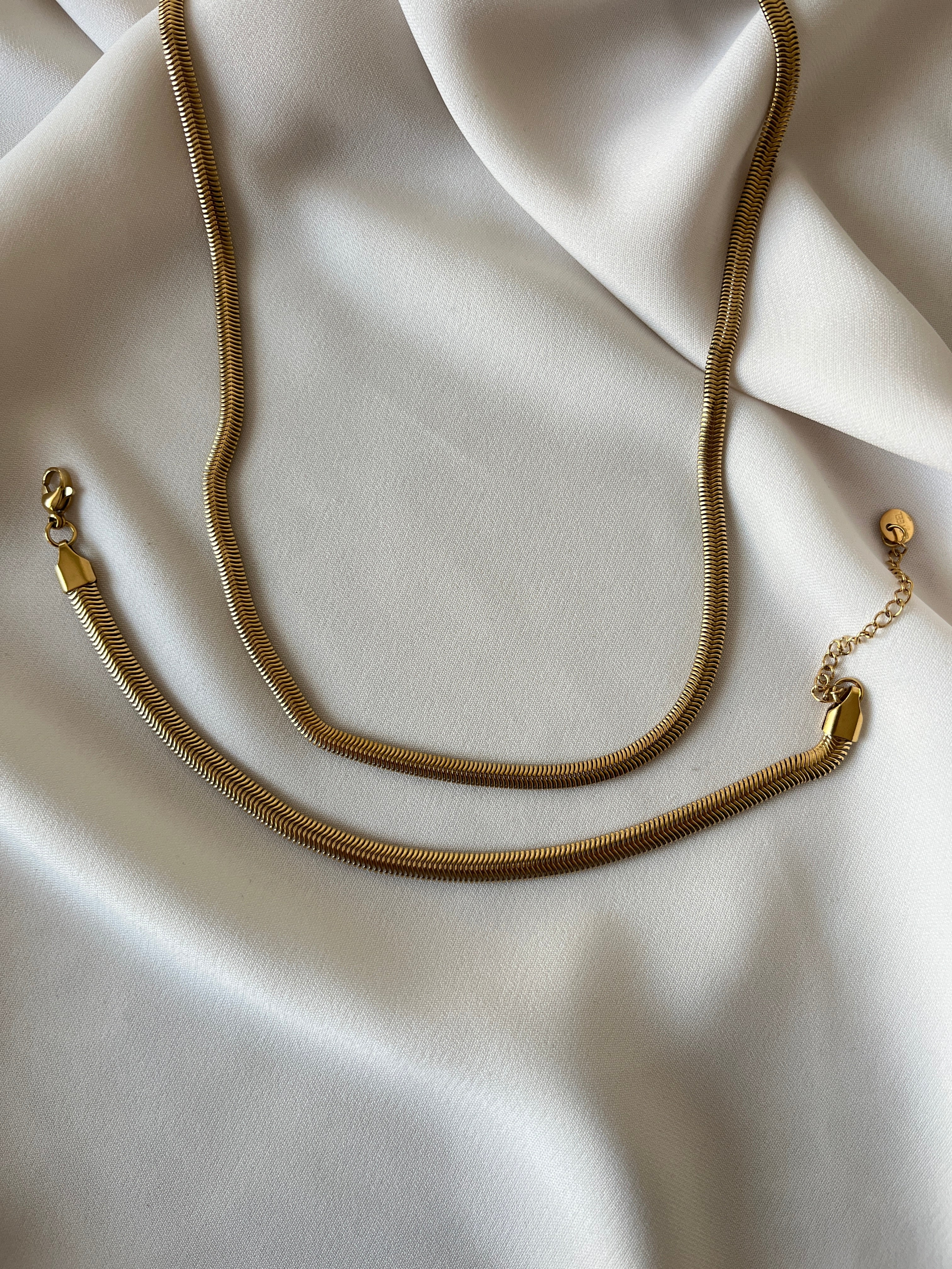 Mısır Zincir Set Gold