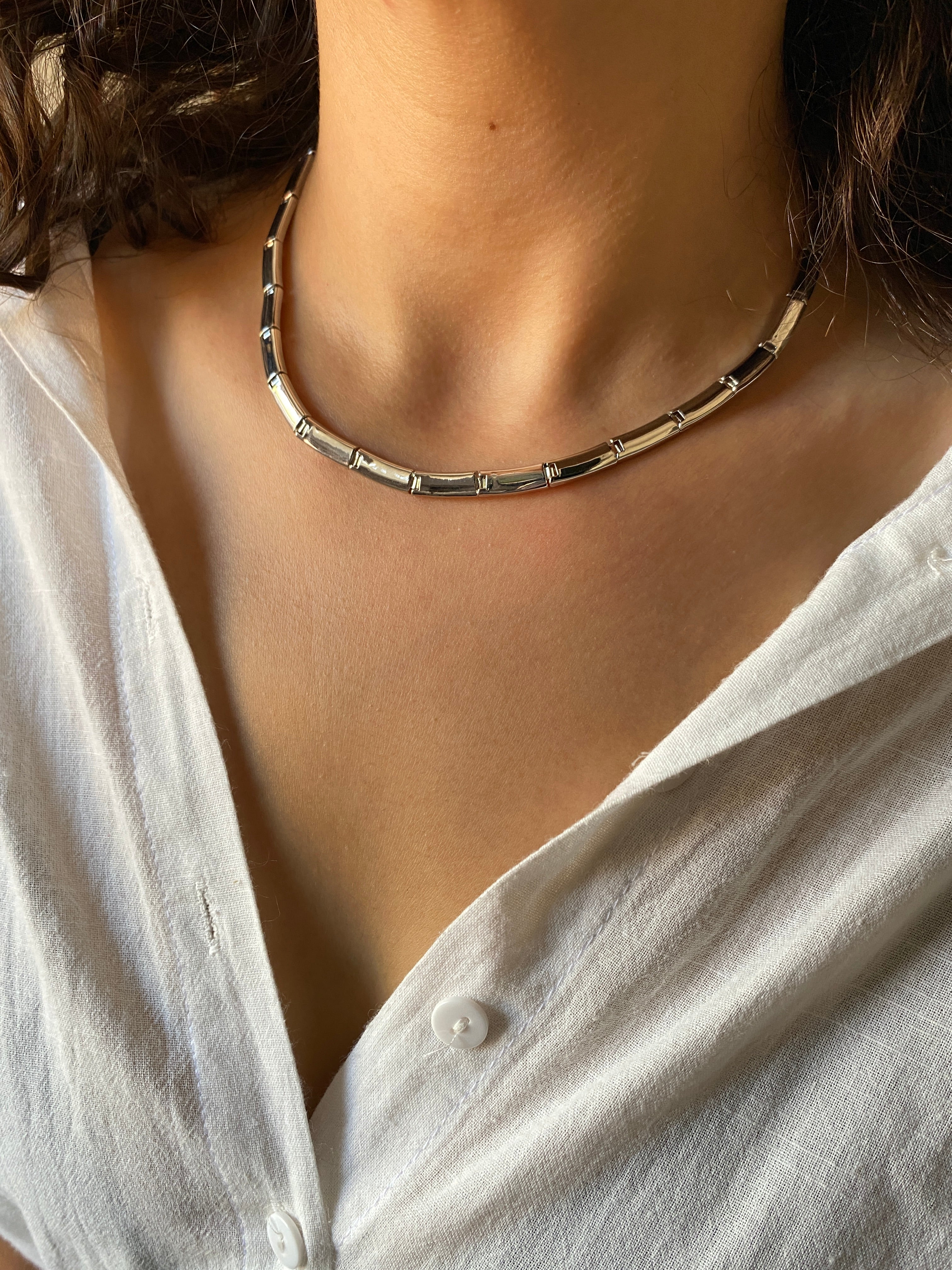 Kalıp Mix Kolye Silver
