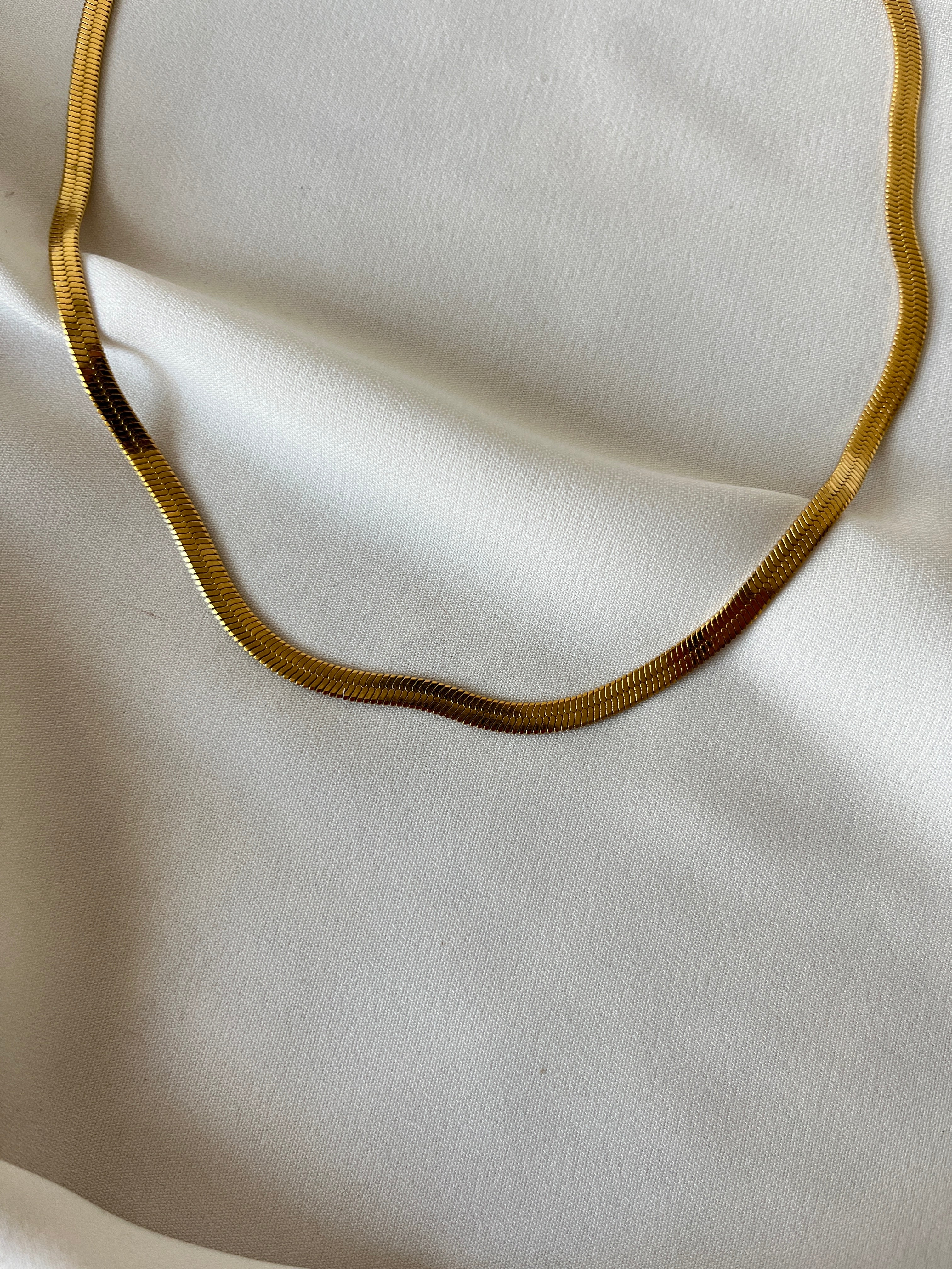 İtalyan Zincir Kolye Gold