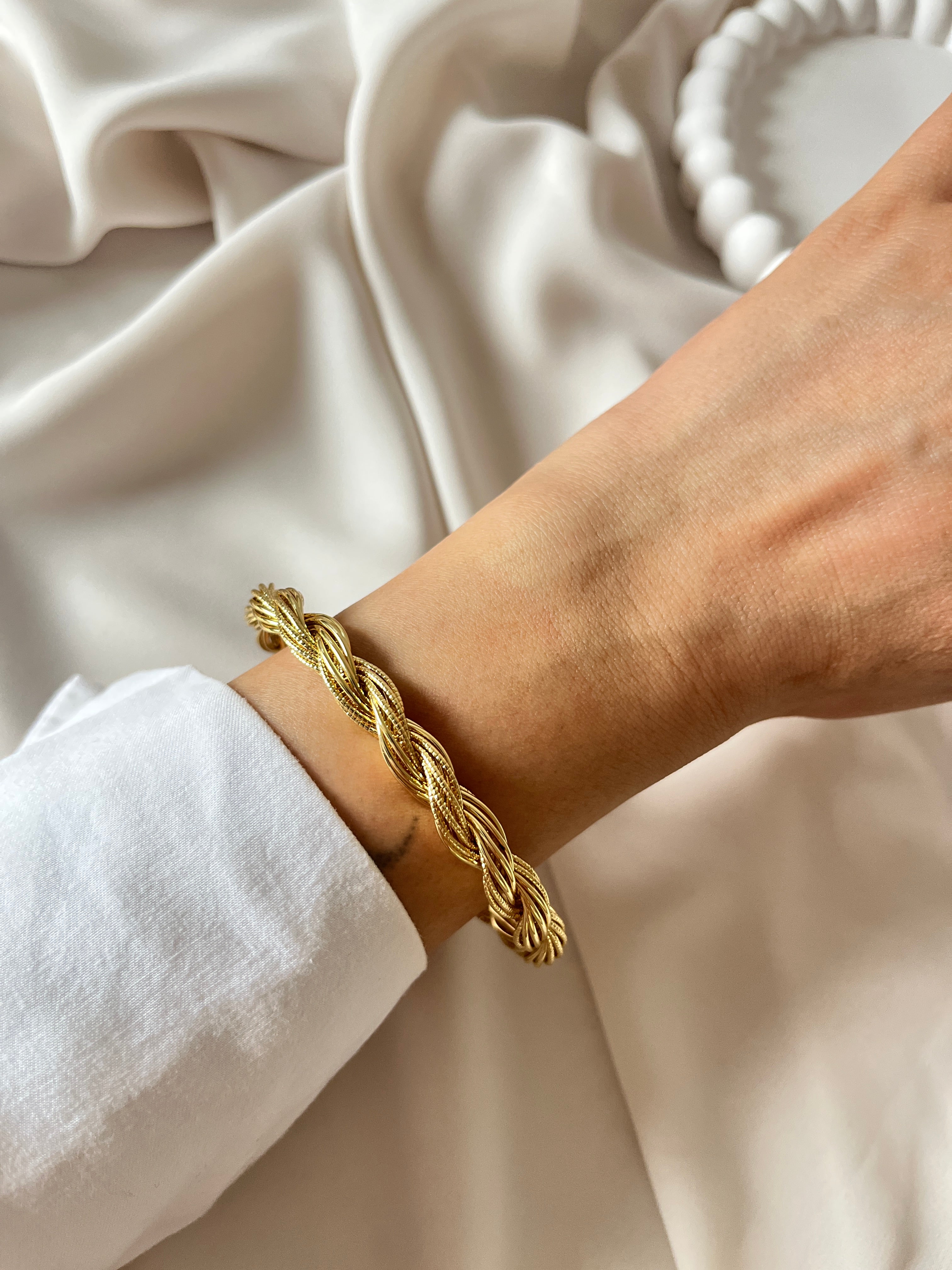 Hasır Burgu Bileklik