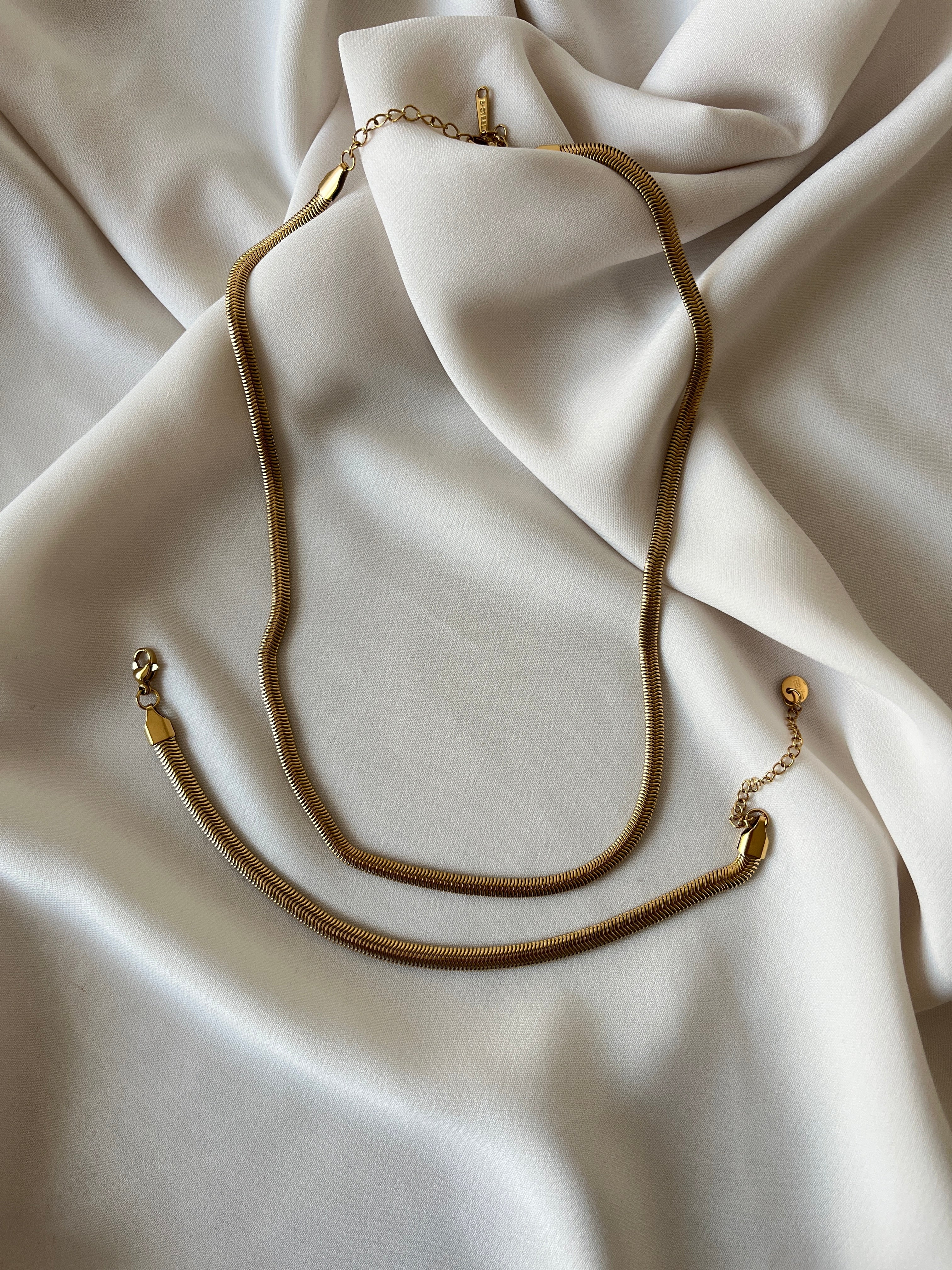 Mısır Zincir Set Gold