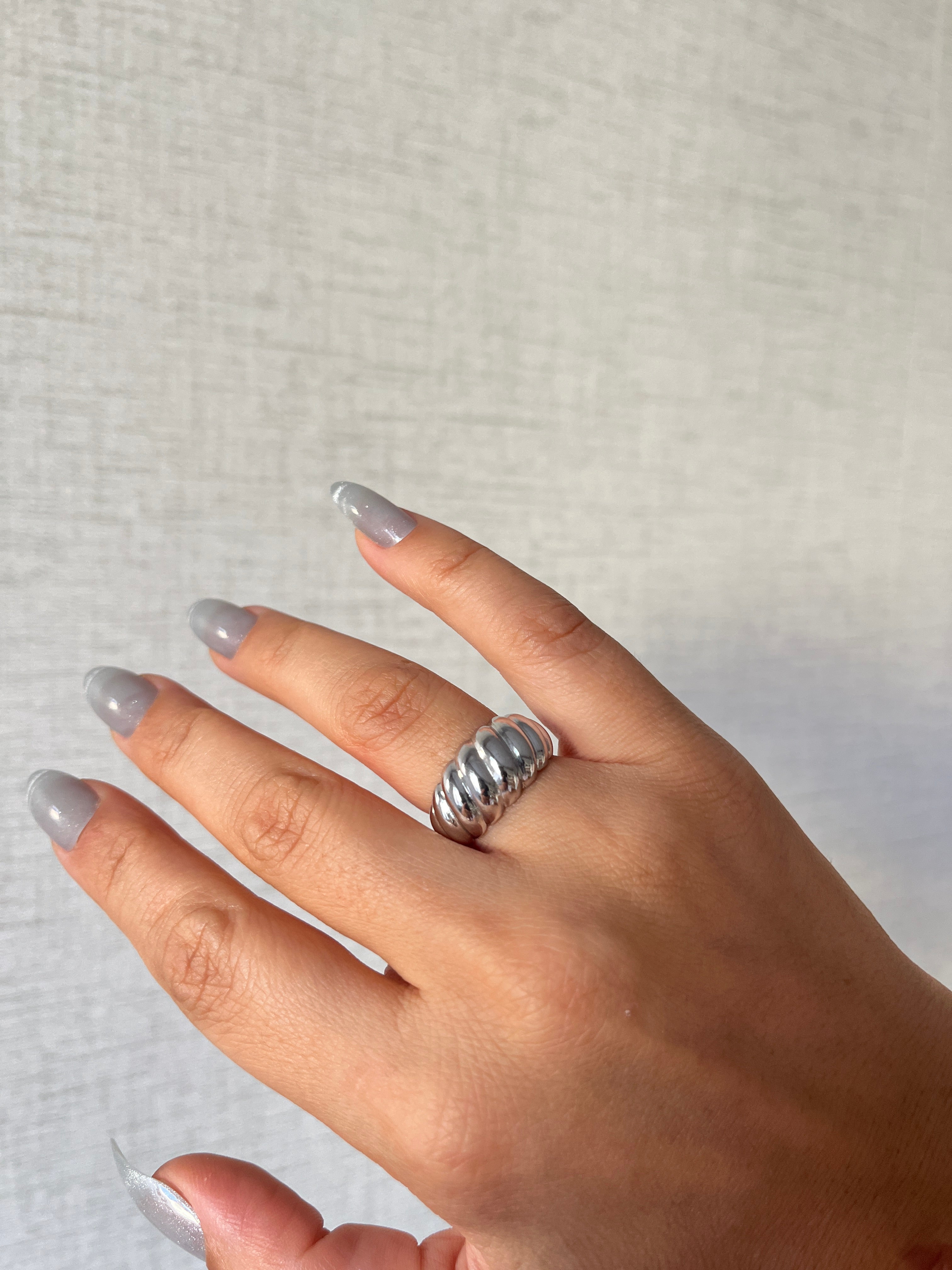 Burgu Silver Yüzük